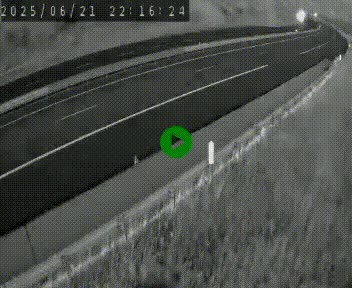 Caméra autoroutière France - A75, Engayresque, entre Millau et Séverac-le-Chateau, en direction de Montpellier