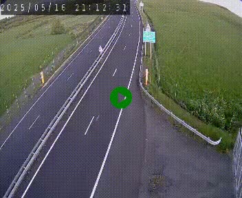 Caméra autoroute A75 à hauteur du col de la Fageole en direction de Clermont-Ferrand