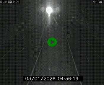 Webcam sur le périphérique de Rennes (N136) à hauteur de Tizé, à l'est de la ville