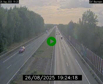 Webcam sur le périphérique de Rennes (N136) à hauteur de Maurepas, au nord de la ville