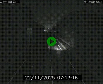 Webcam sur le périphérique de Nantes (N844) entre la Porte de Saint-Luce et la Porte d'Anjou, à l'est de la ville