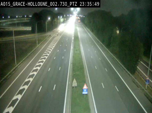 Caméra trafic Belgique - Grâce-Hollogne - E42, jonction avec A604, direction Loncin/Aéroport de Liège -  BK 3.2