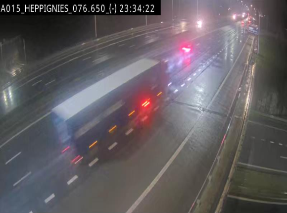 Webcam autoroute Belgique - Heppignies - E42 direction Namur - BK 76.4