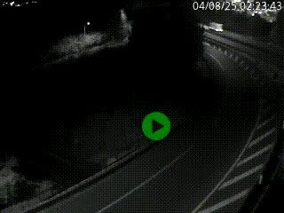 Caméra autoroute à la jonction entre l'A7 et la D301 (Boulevard urbain Sud de Lyon) à Feyzin, au sud de Lyon. Vue orientée vers Mions