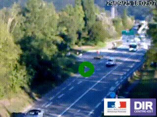 Webcam info trafic à proximité de Vizille sur la N85, au niveau du point de vue du Saut du Moine à Champagnier