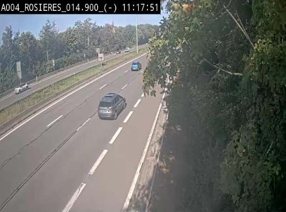 Webcam traffic E411(A4) - BK 14.4 - Rosières