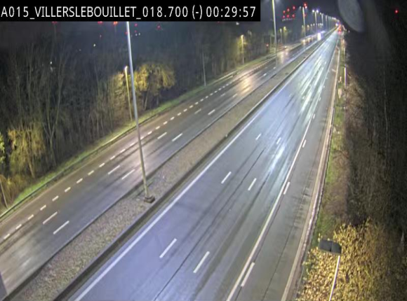 Webcam autoroute Belgique - Villers-le-Bouillet - E42 direction Liège - BK 18.7