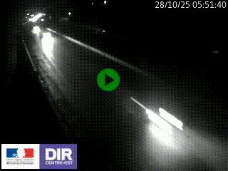Webcam routière à Saint-Etienne-Terrenoire sur la RN88 avant la jonction entre l'A72 et le Boulevard Périphérique de Saint-Etienne