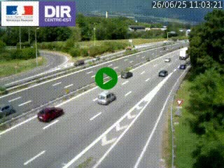 Caméra routière à hauteur de la sortie 15 Chambéry-centre au PK 4,103 en direction d'Albertville