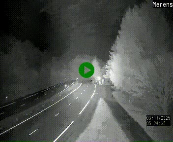 Webcam Ax-les-Thermes sur N20, en direction d'Andorre