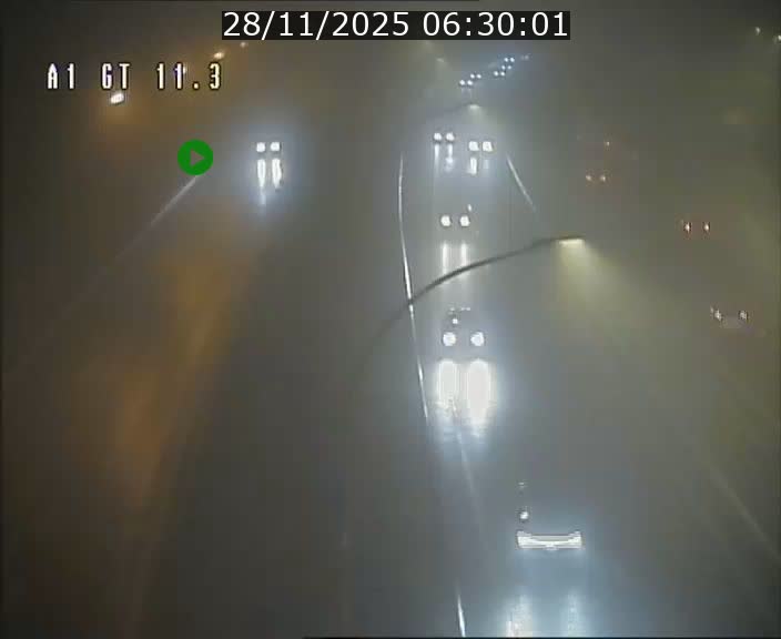 Traffic live webcam Luxembourg Senningerberg - A1 direction Allemagne - BK 11.3