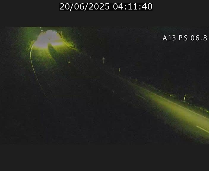 Traffic live webcam Luxembourg Ehlerange - A13 direction Esch-sur-Alzette - BK 6.8