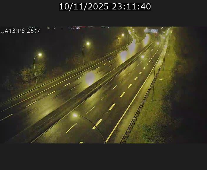 Traffic live webcam Luxembourg Frisange - A13 direction Allemagne - BK 26