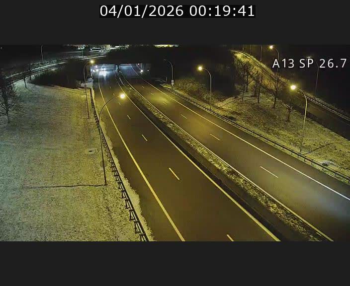 Traffic live webcam Luxembourg Frisange - A13 direction Luxembourg-ville - BK 26.7