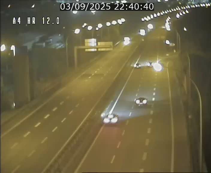 Traffic live webcam Luxembourg Jonction Foetz - A4 - BK 12.0 - direction Esch sur Alzette
