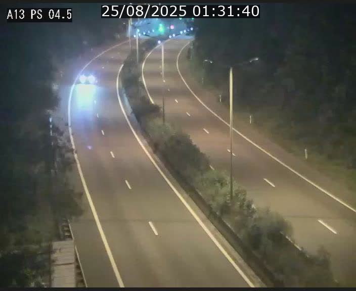 Traffic live webcam Luxembourg Differdange - A13 direction Esch-sur-Alzette - BK 4.5
