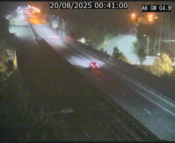 Traffic live webcam Luxembourg Croix de Cessange - A6 - BK 4.9 - direction Belgique