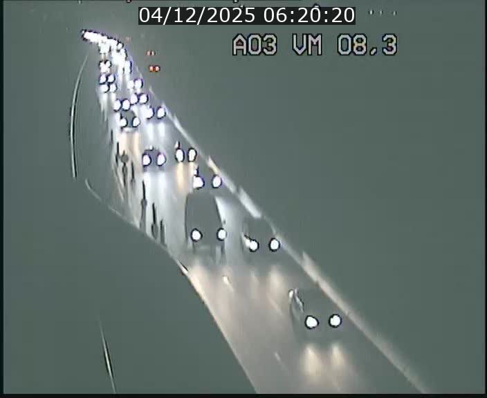 Traffic live webcam Luxembourg Bettembourg - A3 - BK 8.3 - direction France