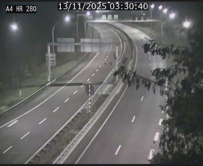 Webcam traffic A4 Luxembourg - BK 0.2 - P+R Bouillon (direction Luxembourg)