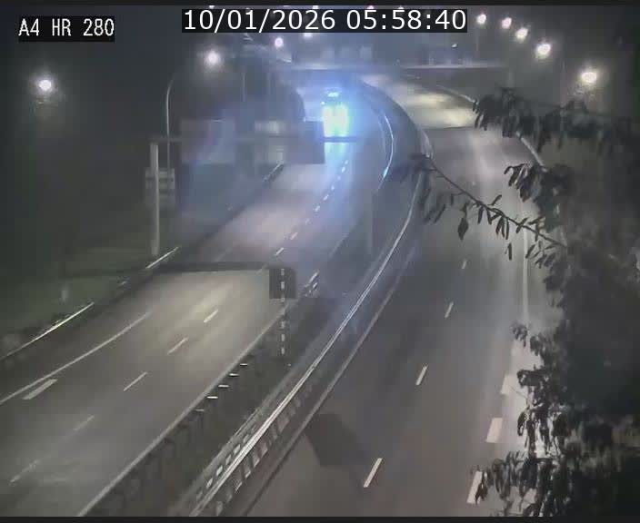 Webcam traffic A4 Luxembourg - BK 0.2 - P+R Bouillon (direction Luxembourg)