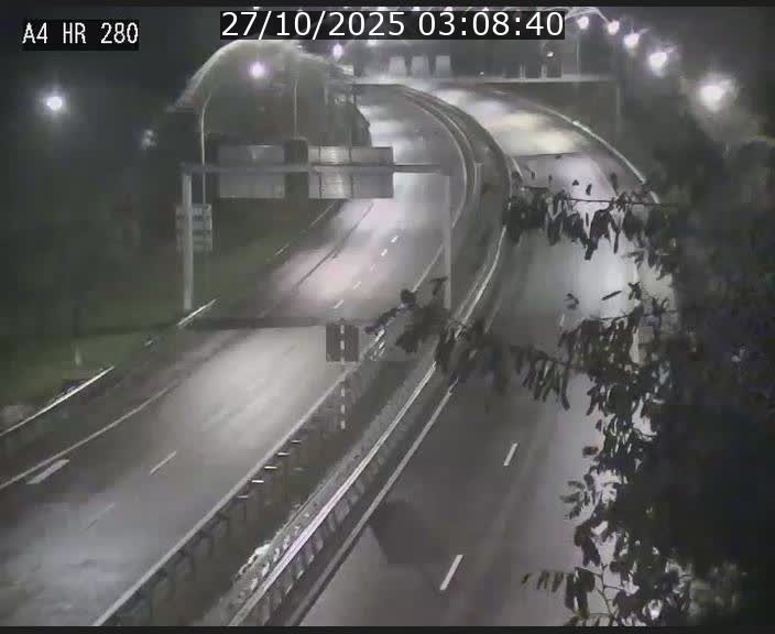 Webcam traffic A4 Luxembourg - BK 0.2 - P+R Bouillon (direction Luxembourg)