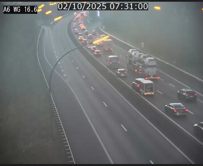 Traffic live webcam Luxembourg Aire de Capellen - A6 - BK 16.6 - direction Luxembourg/France/Allemagne
