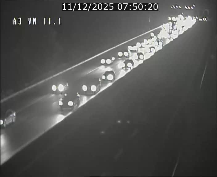 Webcam à la frontière franco-luxembourgeoise, avant la Croix de Bettembourg - BK 11.1 - direction Luxembourg-ville