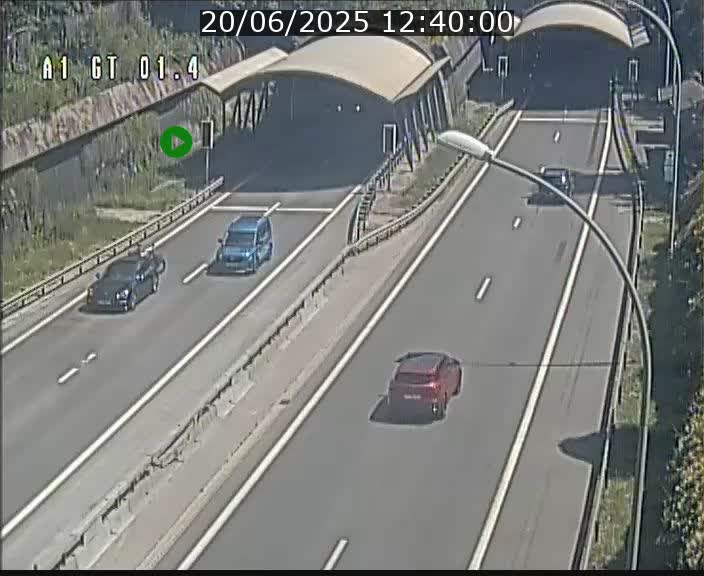 Traffic live webcam Luxembourg Hesperange - A1 direction Kirchberg - BK 1.4