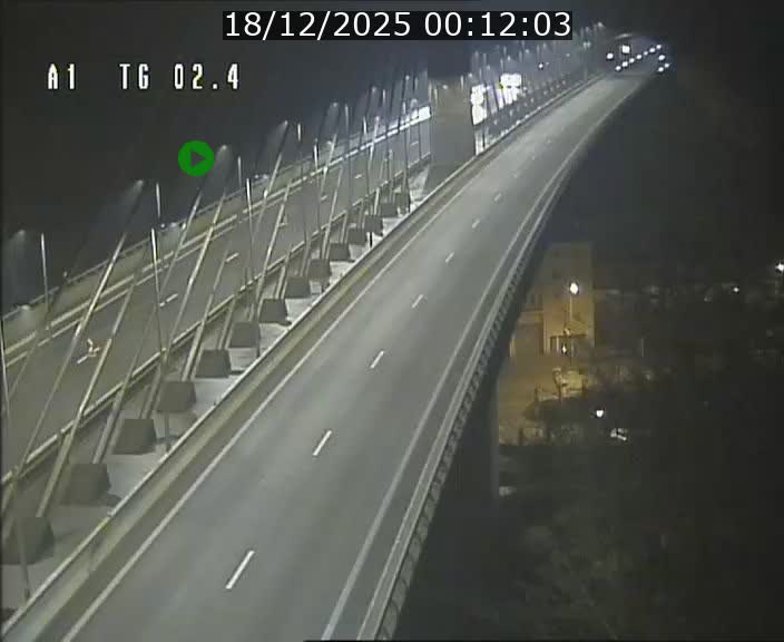 Traffic live webcam Luxembourg Sandweiler - A1 direction Luxembourg-ville - BK 2.4