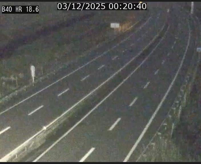 Webcam sur la route de liaison entre Micheville et Esch-Belval à la frontière entre le Luxembourg et la France. Vue orientée vers la Lorraine.