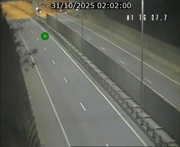 Traffic live webcam Luxembourg Kirchberg - A1 direction Luxembourg-ville - BK 7.7