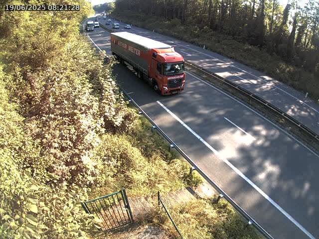Caméra autoroute France - N52, Crusnes vers Belgique, Luxembourg
