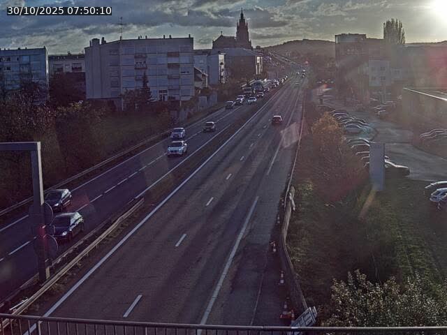 Caméra autoroute France - A31, Thionville direction Metz