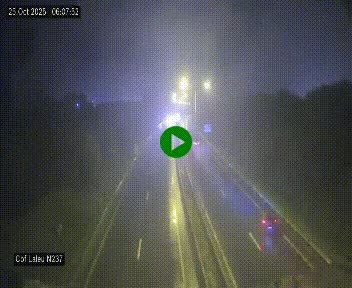 Webcam située à la Rochelle, à la fin de la N237 avant l'accès au péage du Pont de l'Île-de-Ré