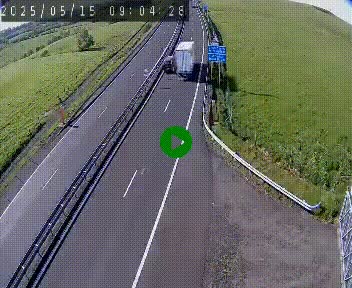 Caméra autoroute A75 à hauteur du col de la Fageole en direction de Clermont-Ferrand