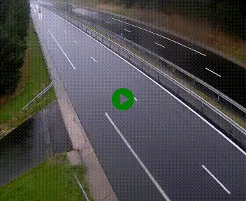 Caméra autoroute A75 à hauteur du col des Issartets en direction de Montpellier