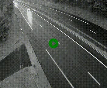 Caméra autoroute A75 à hauteur du col des Issartets en direction de Montpellier