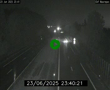 Webcam sur le périphérique de Rennes (N136) à hauteur de Maurepas, au nord de la ville