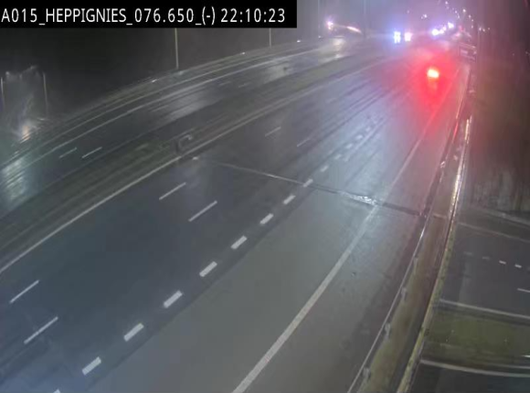 Webcam autoroute Belgique - Heppignies - E42 direction Namur - BK 76.4
