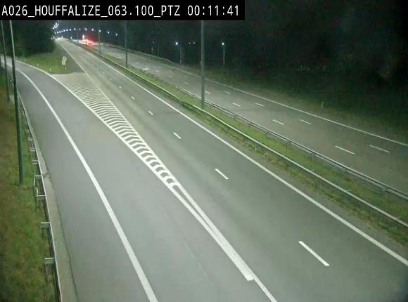 Caméra autoroute Belgique - Houffalize, E25 direction Liège