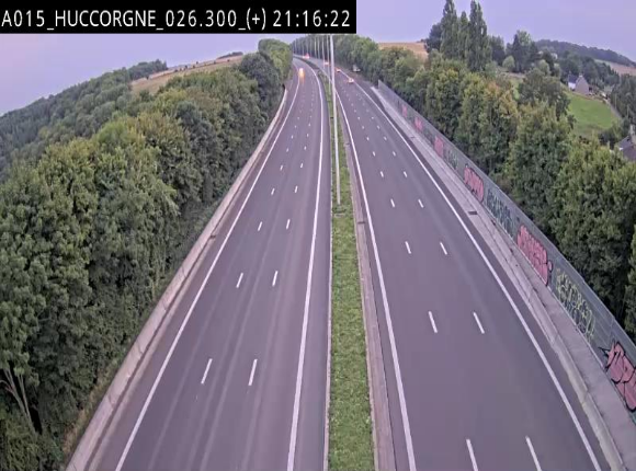 Webcam autoroute Belgique - Viaduc de Huccorgne - E42 