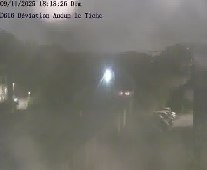 Webcams sur la D616, sur le contournement d'Audun-le-Tiche menant à Belval (Luxembourg)