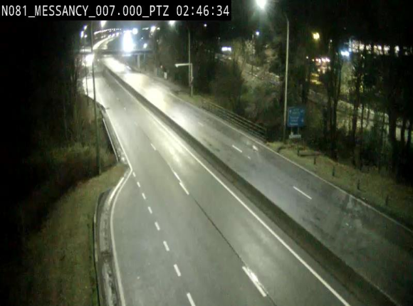 Webcam sur la N81 (E411) à hauteur du Cora Messancy. Vue orientée vers Arlon