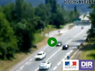 Webcam info trafic à proximité de Vizille sur la N85, au niveau du point de vue du Saut du Moine à Champagnier