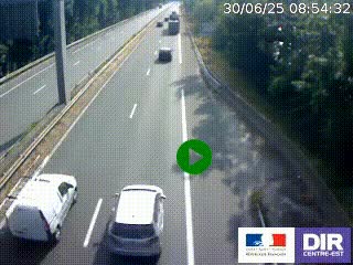 Webcam sur la nationale N90 à Gilly-sur-Isère, en direction et à proximité d'Albertville
