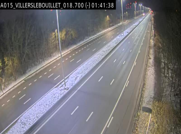 Webcam autoroute Belgique - Villers-le-Bouillet - E42 direction Liège - BK 18.7