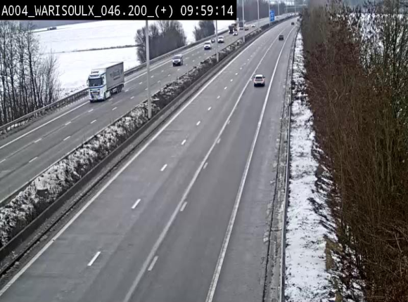 Webcam autoroute Belgique - Warissoulx - E411 - BK 46.2