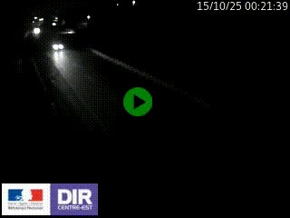 Webcam routière à Saint-Etienne-Terrenoire sur la RN88 avant la jonction entre l'A72 et le Boulevard Périphérique de Saint-Etienne