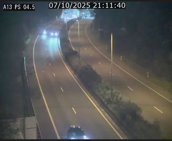 Traffic live webcam Luxembourg Differdange - A13 direction Esch-sur-Alzette - BK 4.5