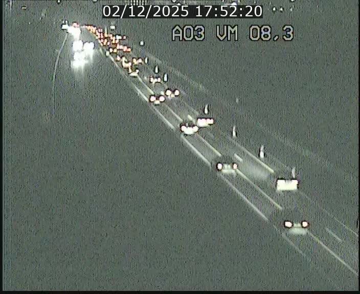 Traffic live webcam Luxembourg Bettembourg - A3 - BK 8.3 - direction France